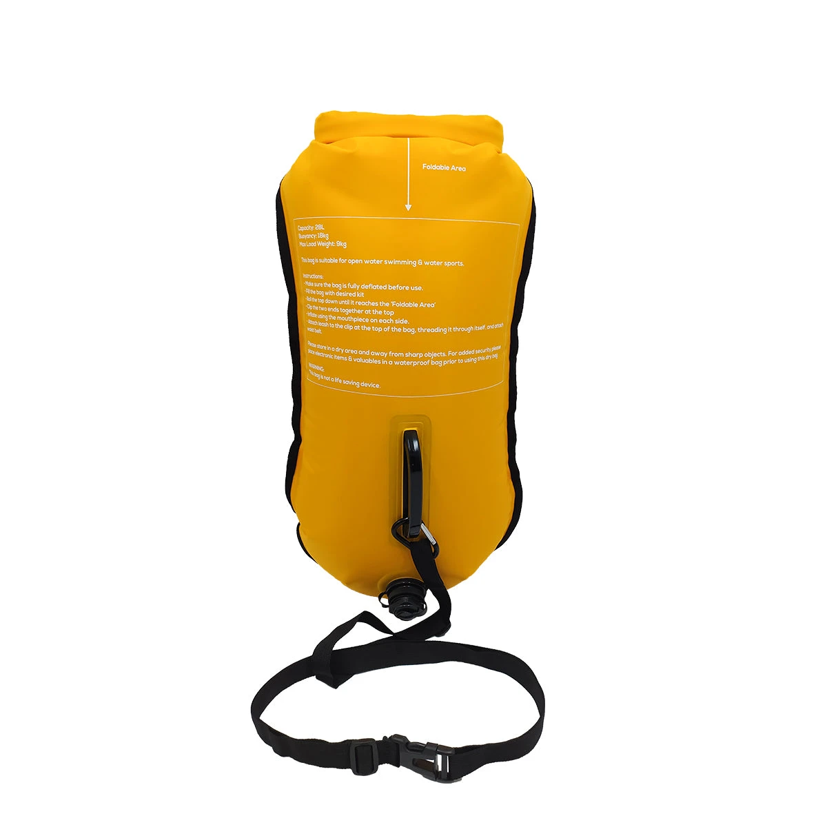 Planet X Double Air Chamber Swim Buoy 4 Planet X Double Air Chamber Swim Buoy - Image 2
