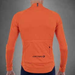 Carnac Men's Long Sleeve Cycling Jersey -Bikes Happy Store CLCALSJM2 ORA P4