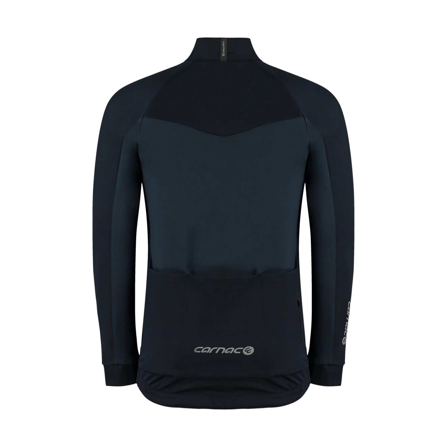 Carnac Men's Navy Deep Winter Cycling Jersey 4 Carnac Men's Navy Deep Winter Cycling Jersey - Image 2