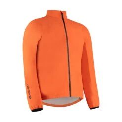 Carnac Men's Orange Waterproof Cycling Rain Jacket -Bikes Happy Store CLCAWRJMOR P3