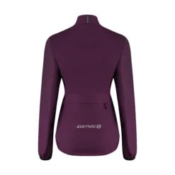 Carnac Women's Burgundy Waterproof Cycling Rain Jacket -Bikes Happy Store CLCAWRJWBU P2