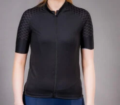 Carnac Women's Short Sleeve Jersey / Black -Bikes Happy Store CLCAWSSJBLK P7
