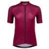 Carnac Women's Short Sleeve Jersey / Burgundy 1 Carnac Women's Short Sleeve Jersey / Burgundy -Bikes Happy Store CLCAWSSJBUR P1 01