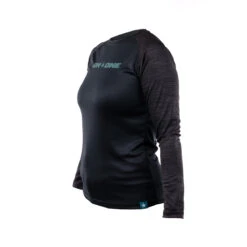 On-One Raglan Long Sleeve Trail Jersey Women’s Charcoal 15 On-One Raglan Long Sleeve Trail Jersey Women’s Charcoal -Bikes Happy Store CLOORLSTJWC P3 01