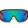 Carnac Para Sunglasses / Olive Drab Frame & Green Revo Lens -Bikes Happy Store CLPAROLVGRN P1