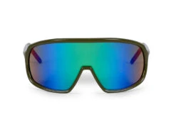 Carnac Para Sunglasses / Olive Drab Frame & Green Revo Lens
