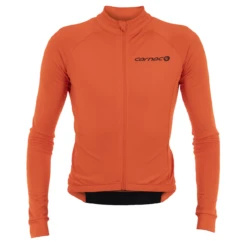 Carnac Men's Long Sleeve Cycling Jersey -Bikes Happy Store Long sleave jersey orange