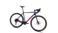 On-One Free Ranger SRAM Force 1 Carbon Gravel Bike -Bikes Happy Store OnOne FreeRanger Force1 BluePink P2