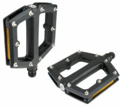 Jobsworth VP-539 Nylon Flat Pedals / Black