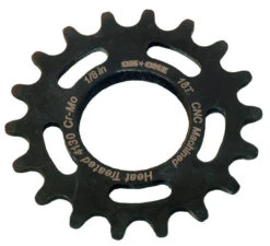 On-One CNC Chromoly Screw-on Track Cog 1/8in -Bikes Happy Store SKOOCHRTC18 P1